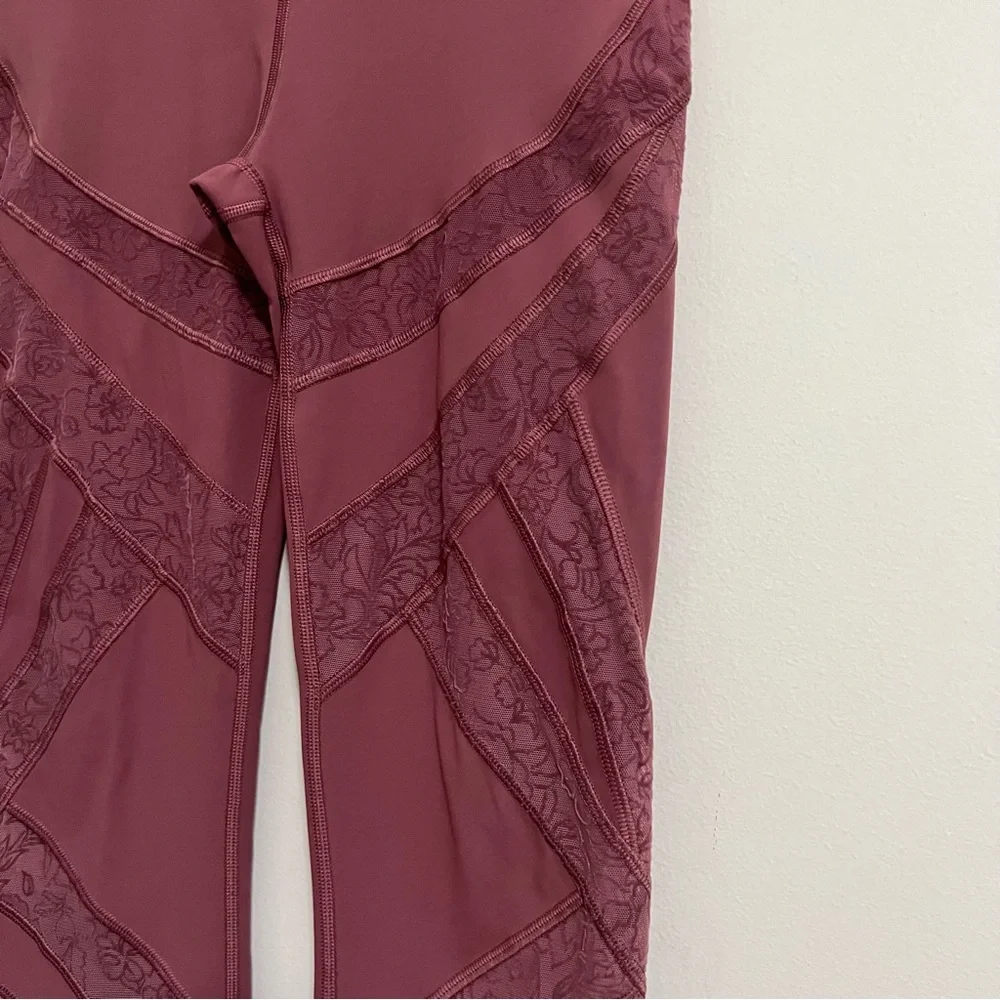 Lululemon Wunder Under Flocked Legging